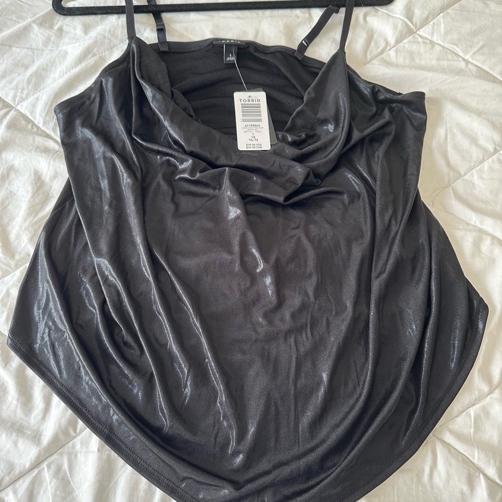 Torrid Black V-Neck Cami